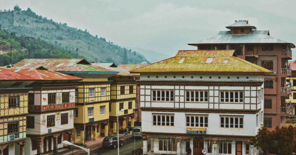 buildings in bhutan