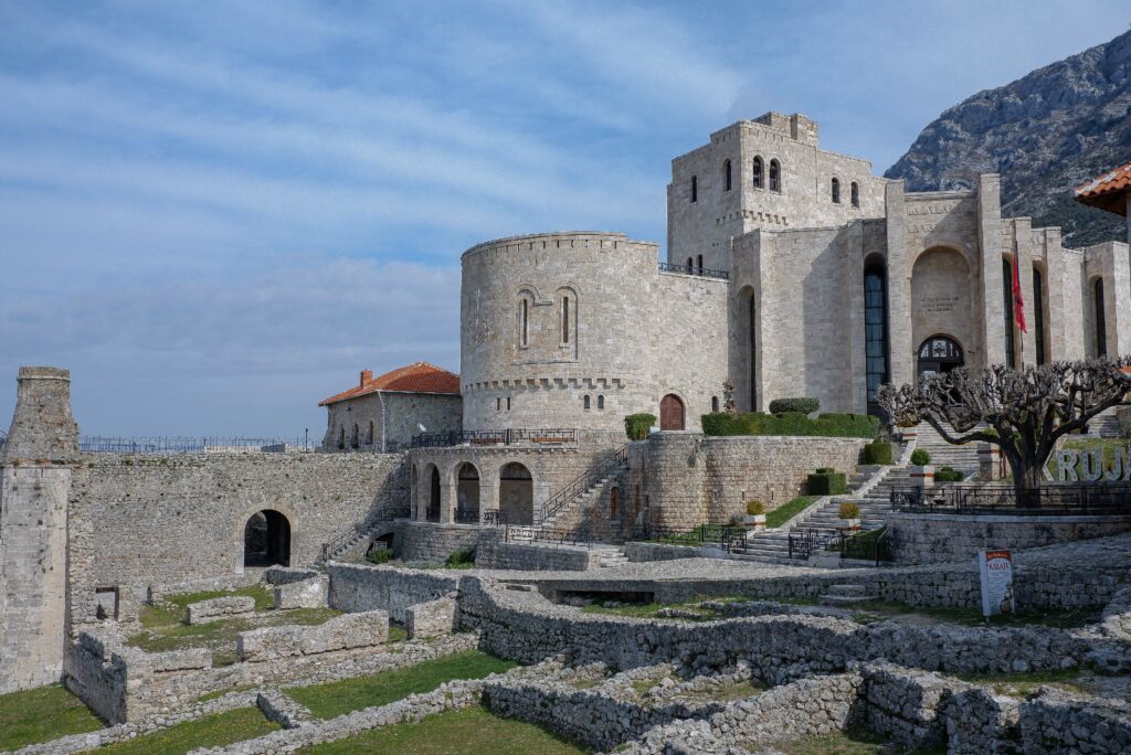 skanderbeg castle museum in albania hathfilled travel